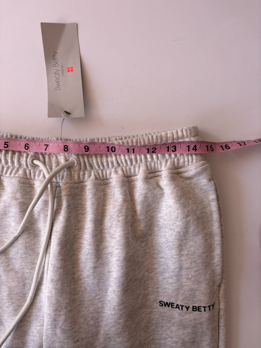 Sweaty Betty || Revive Relaxed Joggers Sweatpants in Ice Grey Marl M NWT - Picture 9 of 11